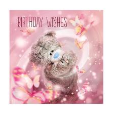 3D Holographic Butterflies Me to You Bear Birthday Card Image Preview
